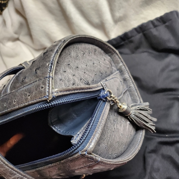Exotic JRA ostrich bag Authentic - Picture 10 of 12